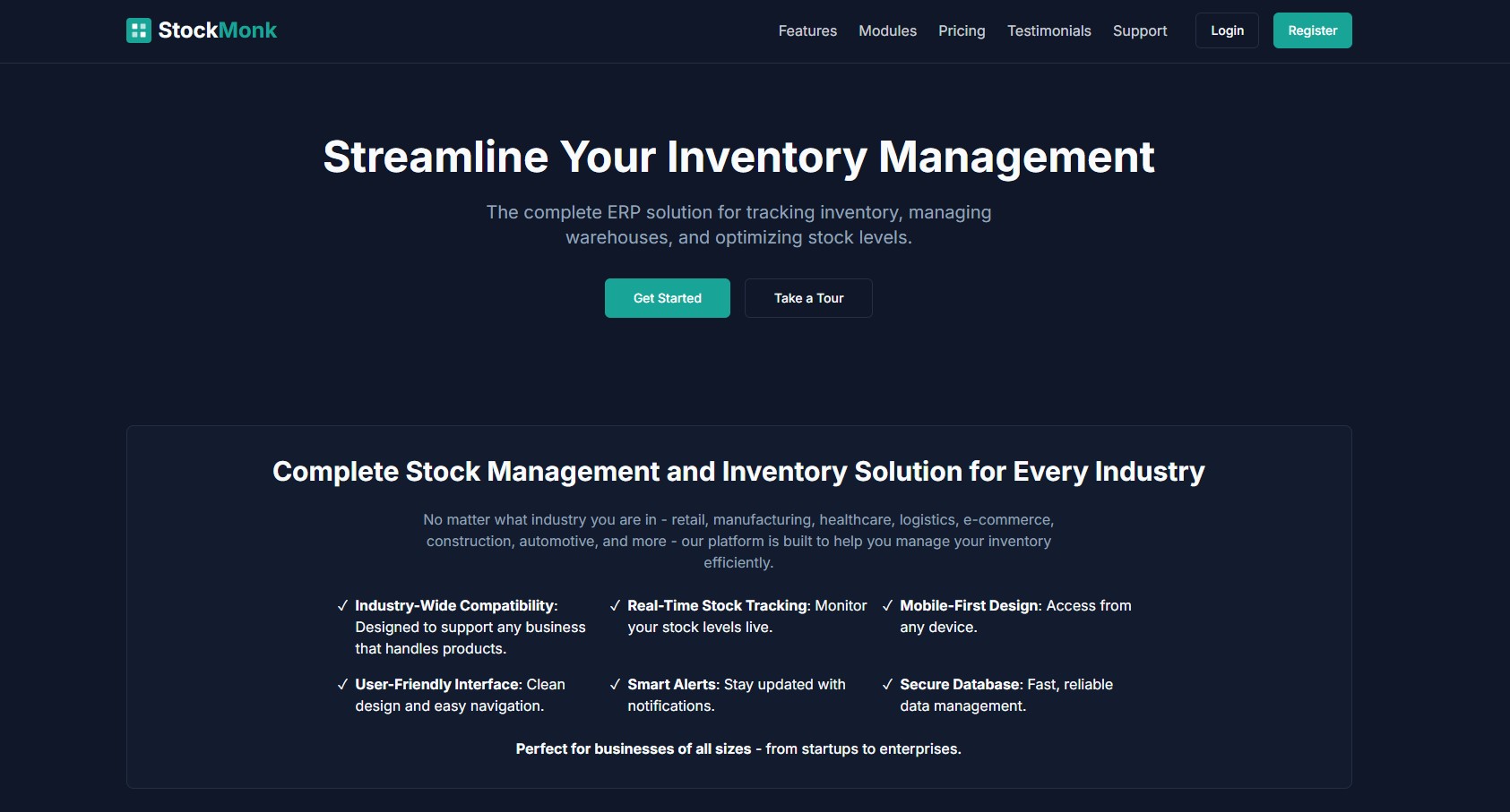 Stock MonK Dashboard