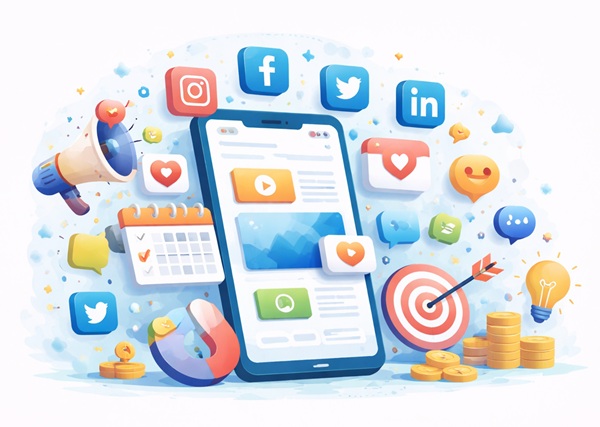 Social Media Marketing - Instagram, Facebook, LinkedIn